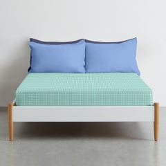 Простирадло на резинці 80х160 см WHITE DOTS COSAS М'ятний Ясногородка