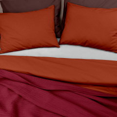 Покривало 75x95 Ruby Knitted Braid COSAS бордо Жмеринка