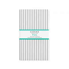 Сімейна постіль з простирадлом на гумці Grey Line CS1 COSAS сірий 2х160х220 см Конотоп