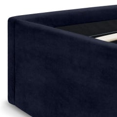 Ліжко двоспальне COSAS Papaya Navy 180х200 см Синій Славута