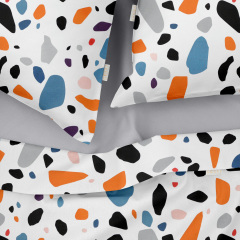 Евро постель без простыни 200х220 см GEMSTONES CS1 Cosas оранжевый Чугуев