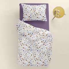 Подростковое постельное белье COLORFUL STONES CS1 COSAS Бежевый 160х220 см Городок