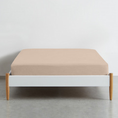 Євро простирадло COSAS MAGNOLIA Ранфорс 220х240 см Кремовий Київ