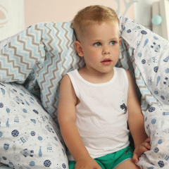 Євро наволочка COSAS WHITE SPACE Ранфорс 50х70 см Білий Житомир