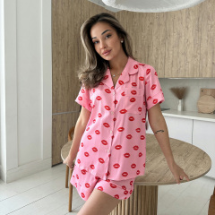 Піжама жіноча COSAS Heartbeat S Рожевий Київ