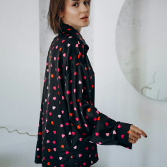 Пижама женская COSAS Amore L Черный Днепрорудное