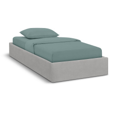 Ліжко односпальне COSAS Papaya Rocky 90х200 см Сірий Полтава