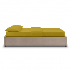 Ліжко двоспальне COSAS Mango Latte 160х200 см Бежевий Дніпрорудне