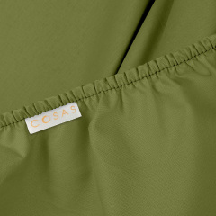 Набір простирадло на резинці 90х200 см 2 шт SAGE Cosas Фіолетово-зелений Київ