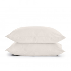 Євро постіль з простирадлом на гумці BISCUIT CS3 COSAS Бежевий 200х220 см Кременець