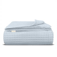 Покривало 160х230 Skyey Greek Waffle COSAS блакитний Іршава