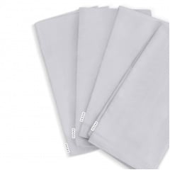 Набір серветок COSAS SMOKY Ранфорс 30х30 см 4 шт Сірий Бородянка