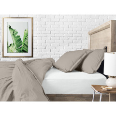 Семейная постель с простыней на резинке Bronze COSAS Кварц 2х160х220 см Дубно