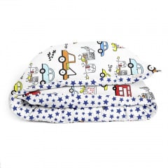 Детский пододеяльник COSAS CARS Ранфорс 110х140 см Белый Бердянск