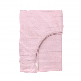 Простыня на резинке сатин 90х200 см FLORAL Cosas