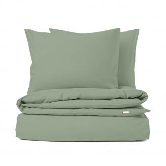 Євро постіль без простирадла Meditative COSAS Спаржа 200х220 см