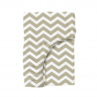 Простирадло на резинці 140х200 см BISCUIT ZIGAZAG COSAS