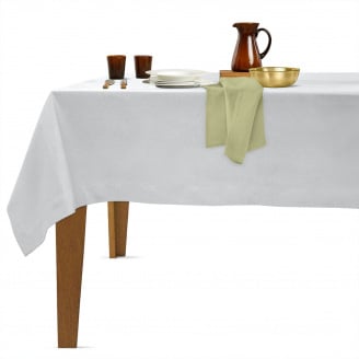 Скатертина на стіл водовідштовхувальна COSAS 140х220 SNOW