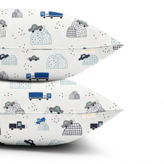 Набір наволочок COSAS TRAVEL CAR 40х60 см Білий