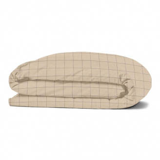 Півтораспальна підковдра COSAS BEIGE GEOMETRY Ранфорс 160х220 см Бежевий