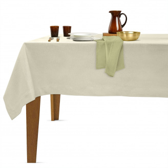 Скатерть на стол водоотталкивающая COSAS 140х300 CREAM