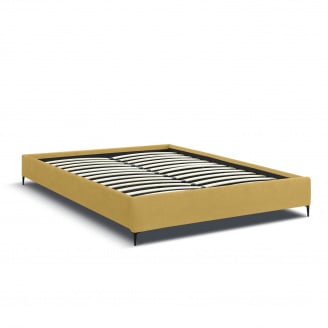 Кровать двуспальная COSAS Kiwi Curcuma 180х200 см Горчичный