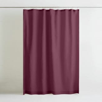 Шторка для душу та ванної COSAS CORAL з кільцями 180х180 см Лавандовий