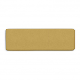 Изголовье для кровати COSAS Bali Curcuma 55x170 см Горчичный