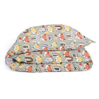 Підковдра дитяча 110х140 см FOX CS1 COSAS Сірий