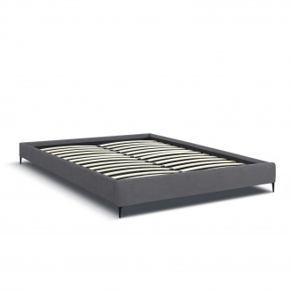 Ліжко двоспальне COSAS Mandarin Stormy 180x200 см Мусон