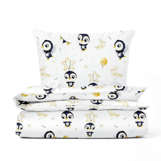 Подростковая постель без простыни PENGUINS COSAS Белый 155х215 см