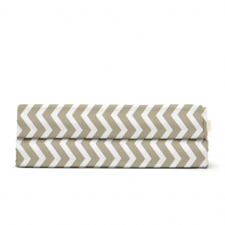 Євро простирадло 220х240 см BISCUIT ZIGAZAG COSAS