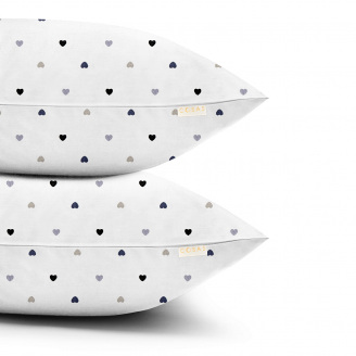 Набор наволочек COSAS LOVE CS1 40х60 см Белый
