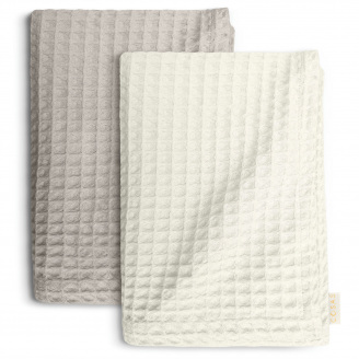 Вафельні рушники COSAS Latte Greek Waffle Пісочно-молочний 2 шт