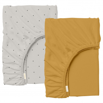 Набор Простыня на резинке 160х200 см 2 шт MARIGOLD Cosas Разноцветный