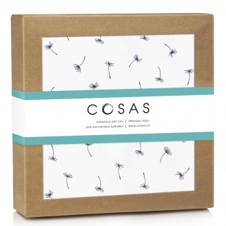 Непромокаючий наматрацник 70х120 см KULBABKY COSAS Білий