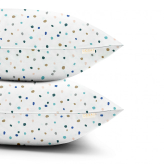 Набор наволочек COSAS COLOR BLOTS CS1 40х60 см. Разноцветный.