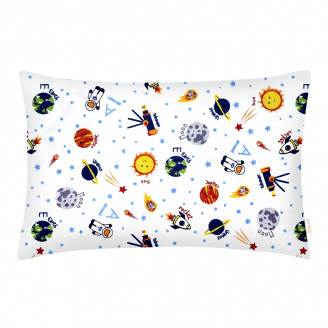 Євро наволочка COSAS ASTRONAUT Ранфорс 50х70 см Білий