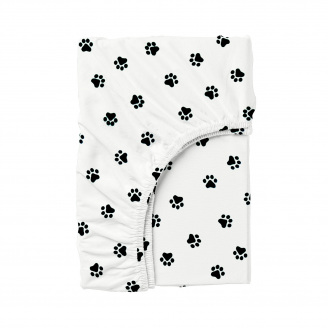 Простыня на резинке 120х200 см PAWS COSAS белый