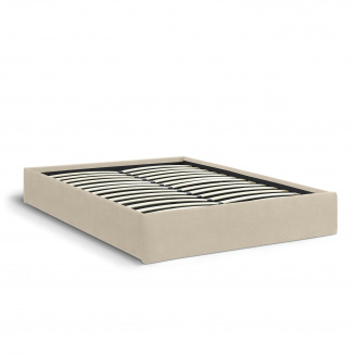 Кровать двуспальная COSAS Papaya Pastel 160x200 см Ваниль