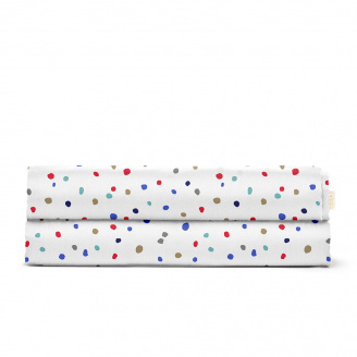 Євро простирадло 220х240 см COLOR BLOTS CS3 COSAS Жовтий