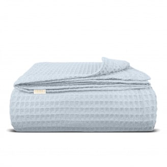 Покрывало 160х230 Skyey Greek Waffle COSAS голубой