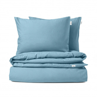 Півтораспальний комплект без простирадла COSAS AZURE Ранфорс 160х220 см Бірюзовий