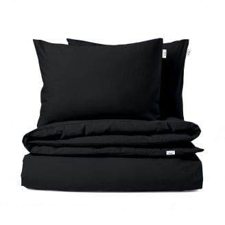 Півтораспальний комплект без простирадла COSAS PANTHER Ранфорс 160х220 см Чорний