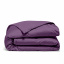 Євро постіль сатин з простирадлом на гумці INK Cosas Фіолетовий 200х220 см Гуляйполе