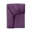 Євро постіль сатин з простирадлом на гумці INK Cosas Фіолетовий 200х220 см Гуляйполе
