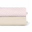 Набір простирадла на резинці COSAS DOTS CS1 Ранфорс 60х120х12 см 2 шт Бежевий/Рожевий Київ