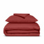 Подростковое постельное белье сатин BURGUNDY Cosas Красный 160х220 см Мелитополь
