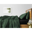 Евро постельное белье сатин GREEN CS4 COSAS Зеленый 200х220 см Еланец