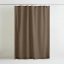 Шторка для душу та ванної COSAS ESPRESSO з кільцями 180х180 см Шоколадний Мелітополь